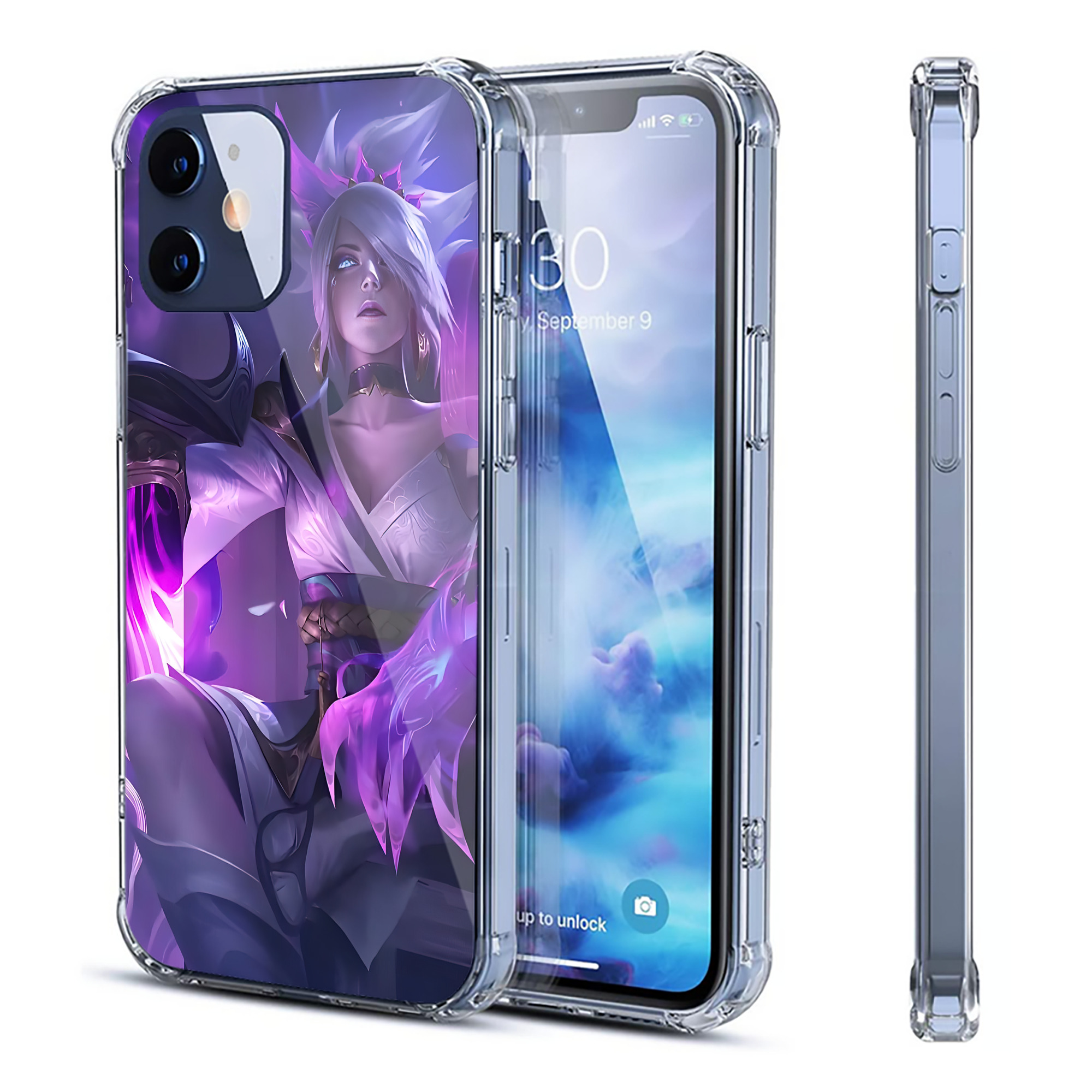 （画像用） リーグ・オブ・レジェンド League of Legends LOL 【iPhone 12シリーズ対応】透明スマホケース（クリアソフトケース）